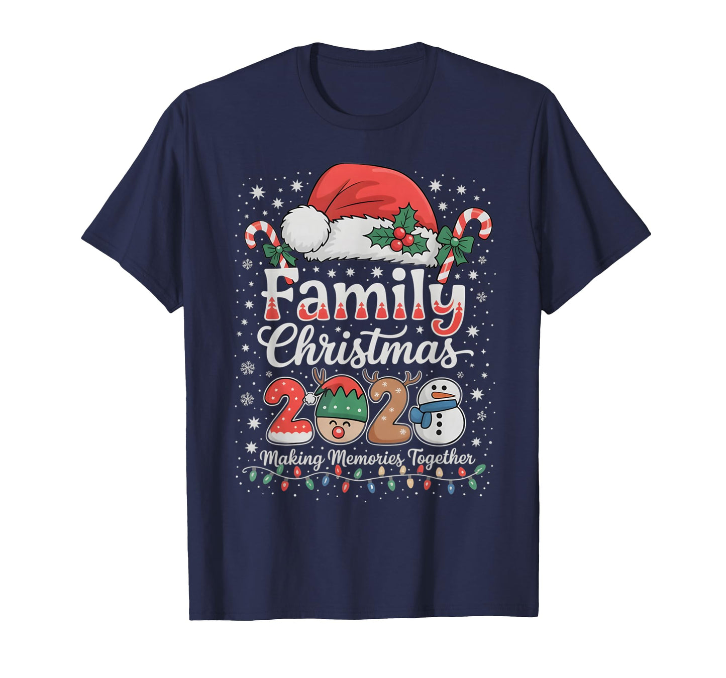 Family Christmas 2025 Matching Outfit Xmas Men Women Gifts T-Shirt