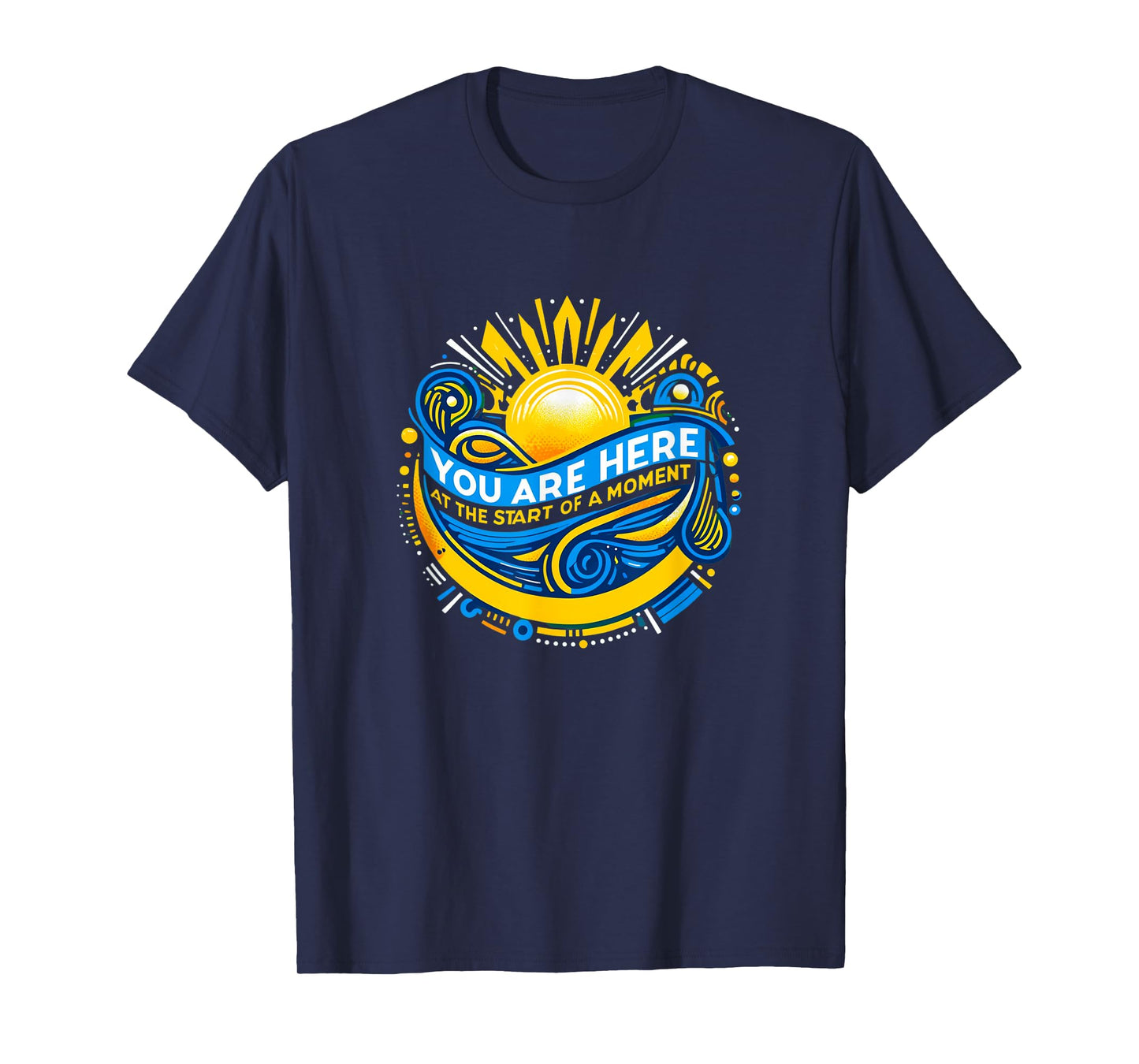 StageNotes You Are Here Come From Away Newfoundland Musical Theatre T-Shirt, Small, Black