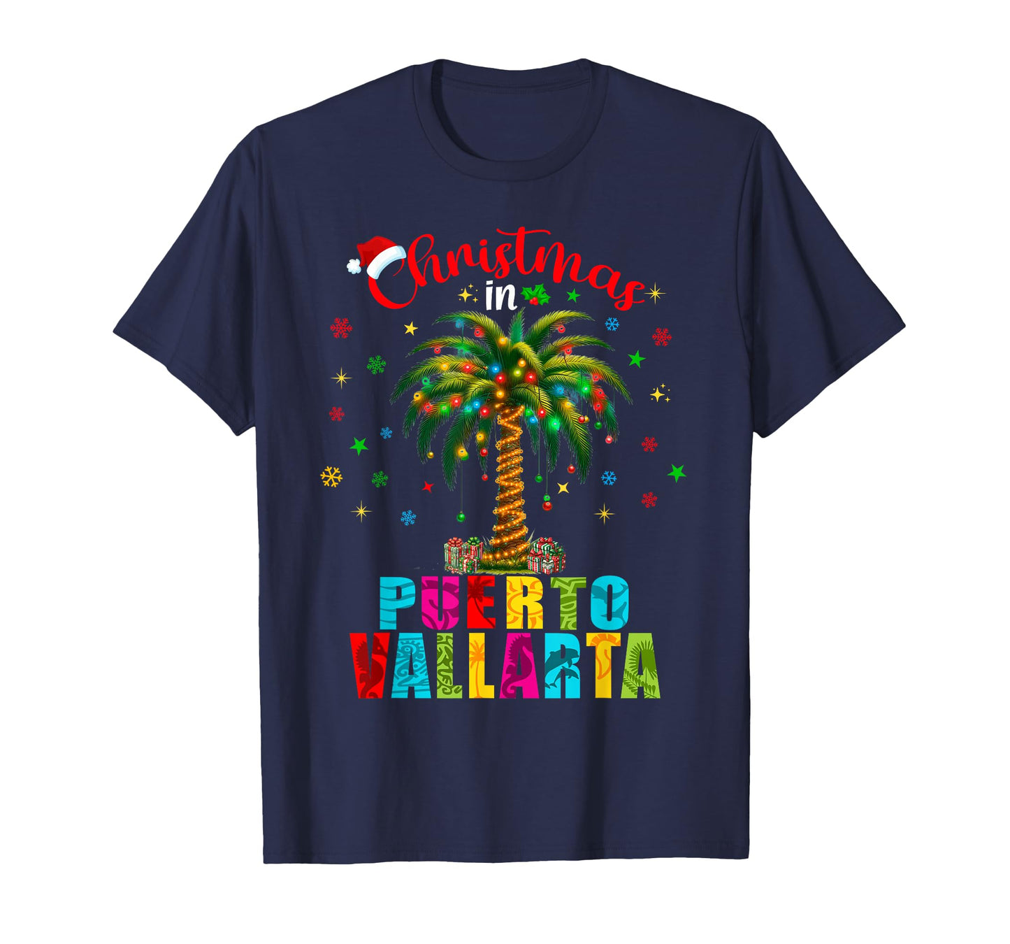 Mexico Cancun Cabo Christmas Trip Family Reunion Tropical T-Shirt