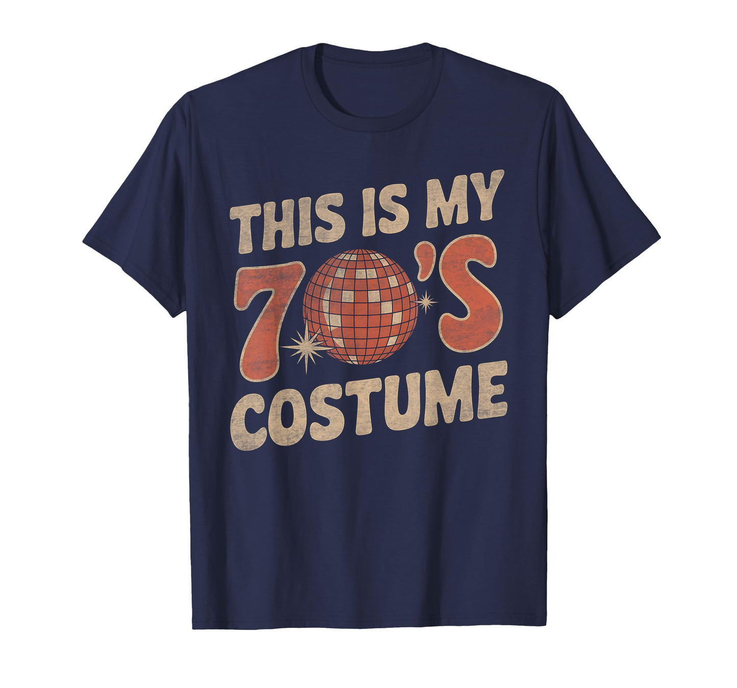 This is My 70s Costume 1970s Fashion Retro Halloween T-Shirt