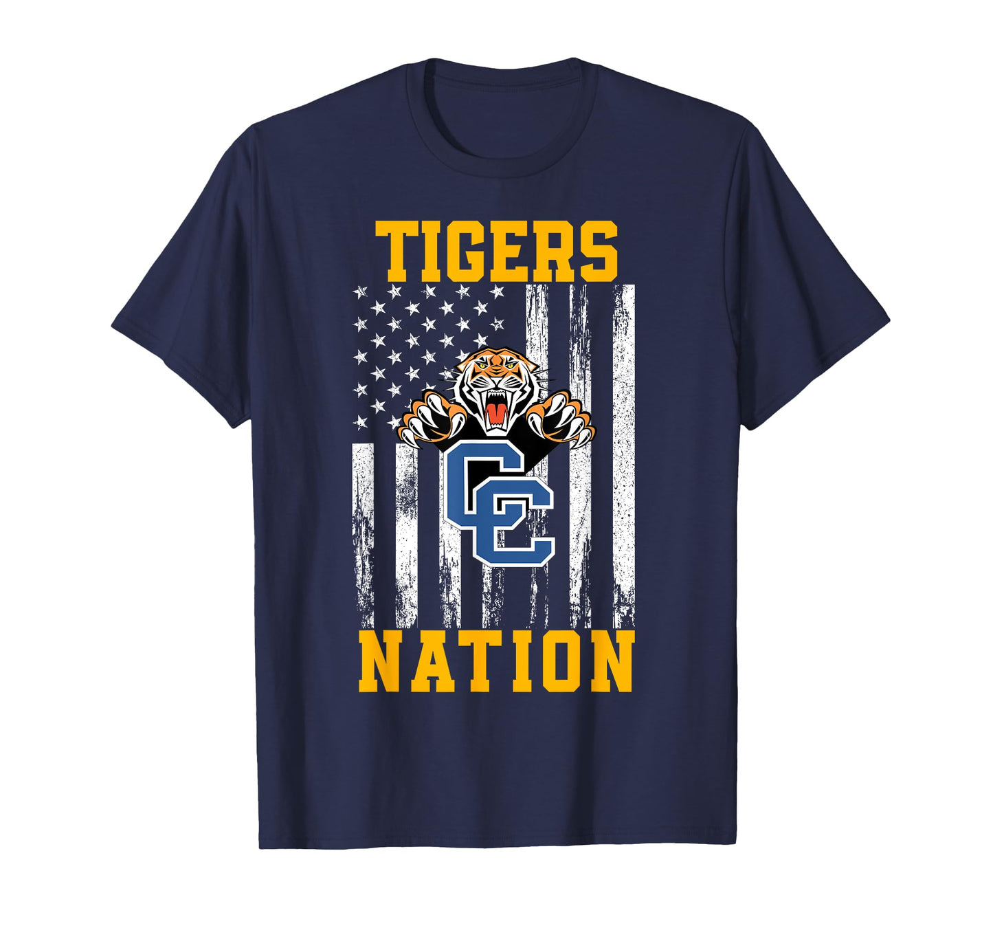 Caldwell County Tigers Logo Nation HS T-Shirt