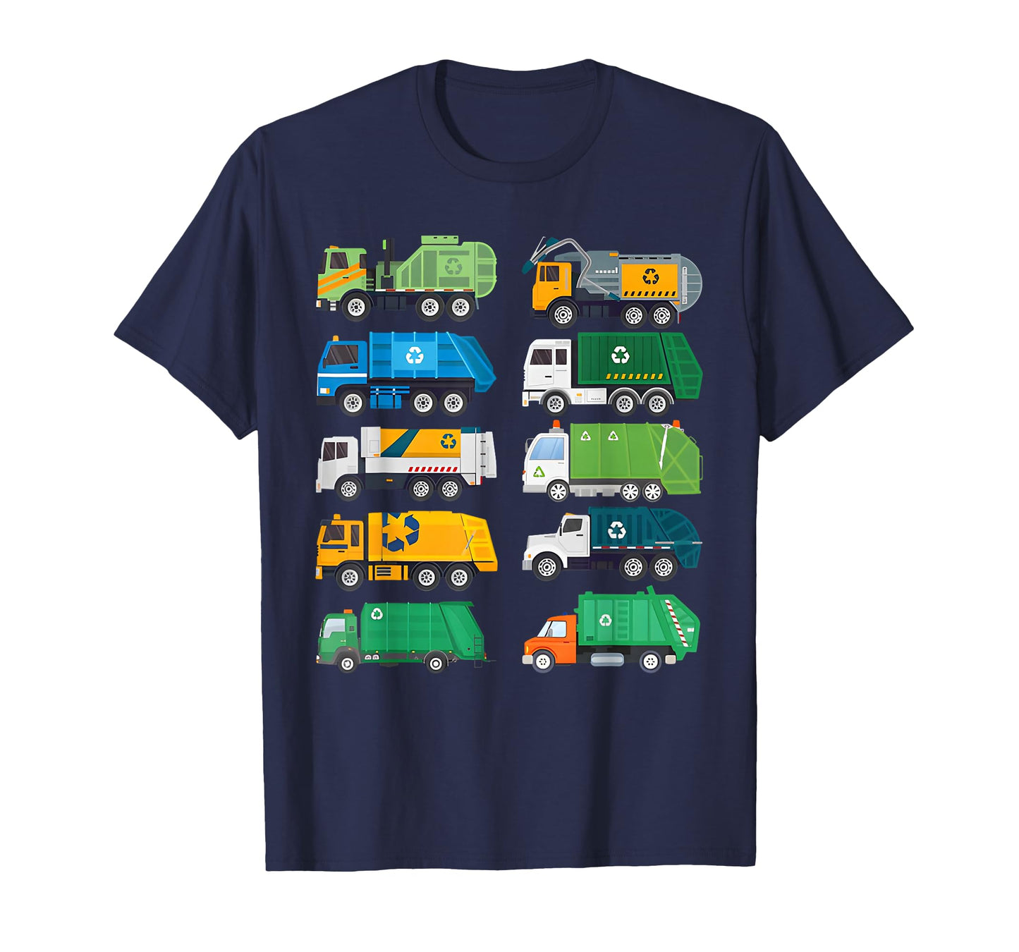 Garbage Truck Trash Waste Separation Costume Kids Toddler T-Shirt