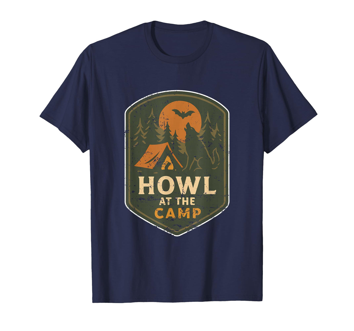 Howl at The Camp Wolf Moon T-Shirt