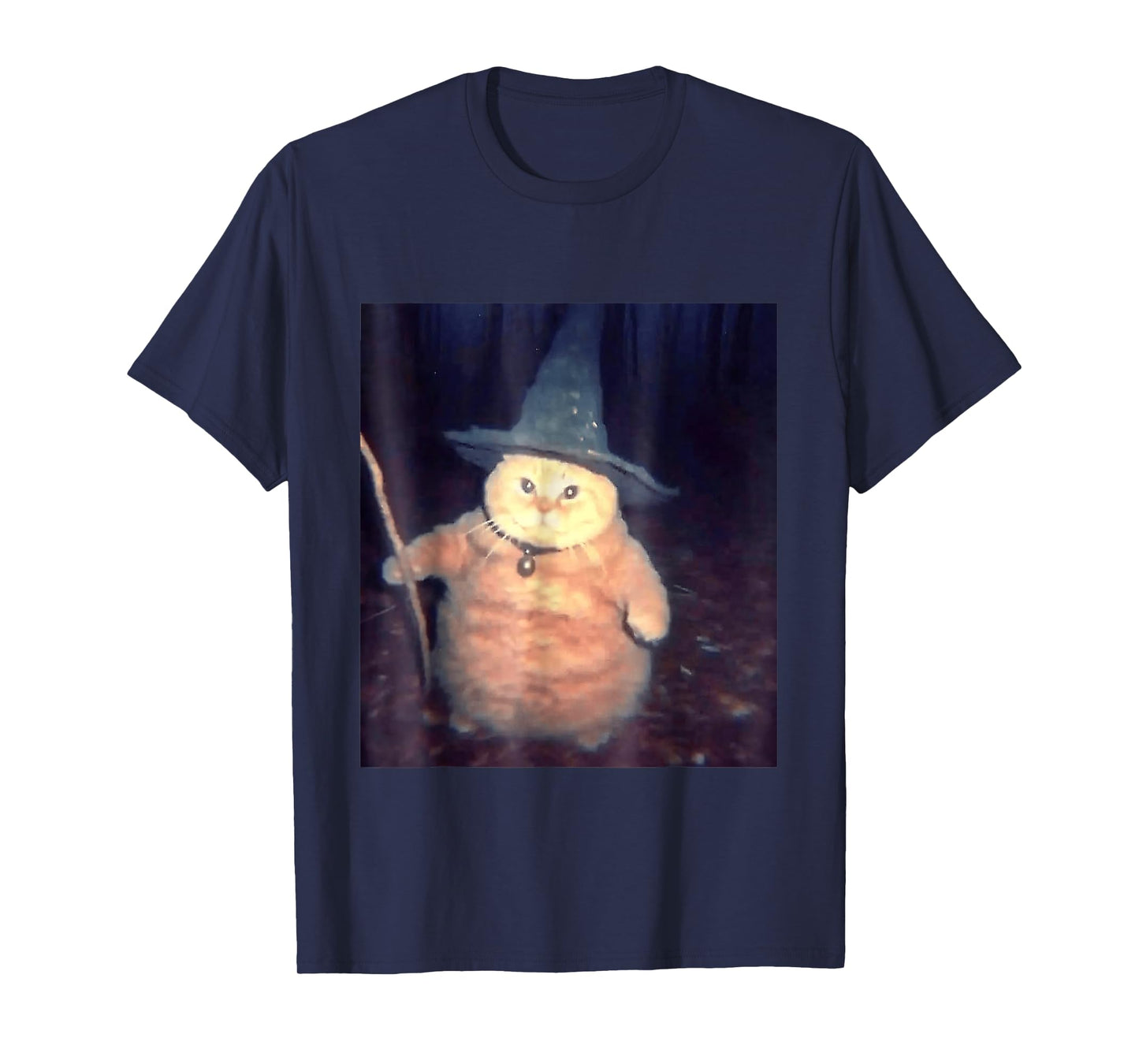 Wizard Cat Meme Shirt | Funny Vintage Halloween T-Shirt