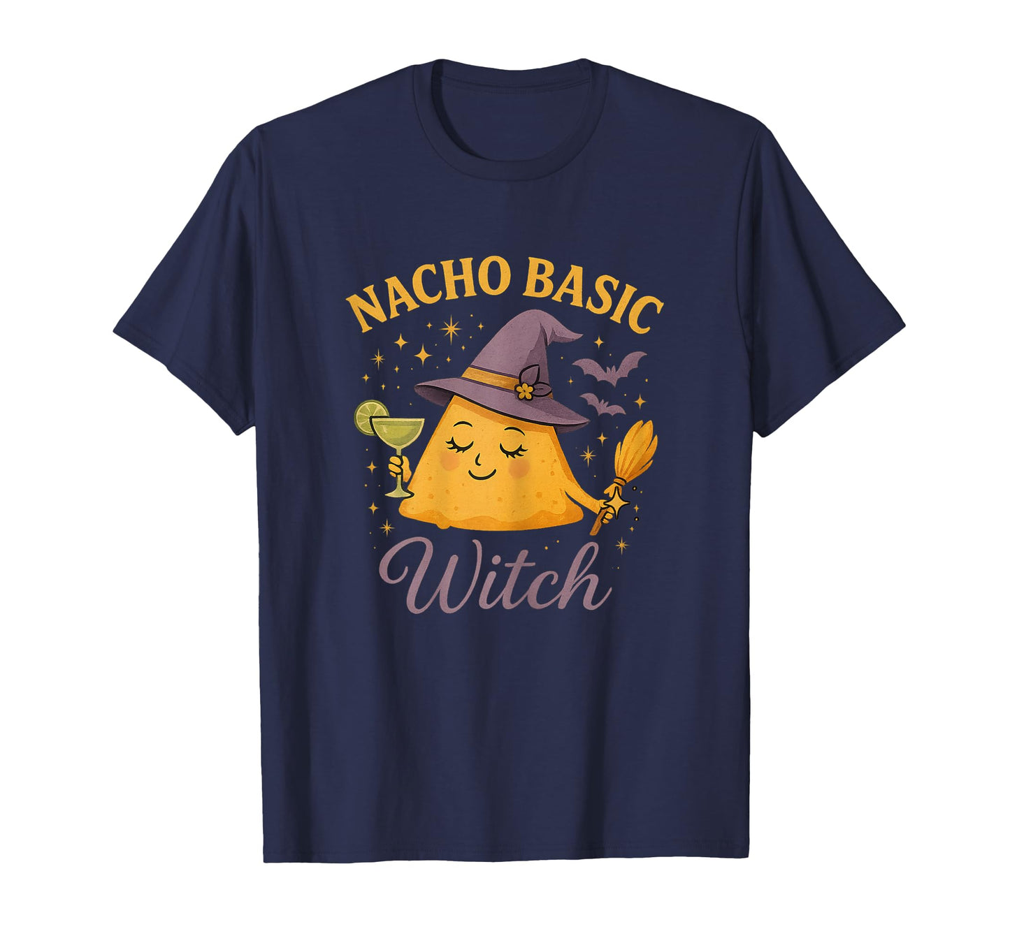Nacho Basic Witch Halloween Pun T-Shirt