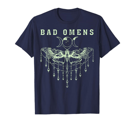 Retro Vintage Bad Omens Moth For Women Men Kids Youth T-Shirt