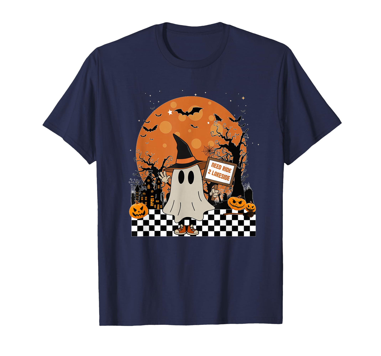 Halloween Ghost, Spooky Season, Trick or Treat, Ghost Lover T-Shirt