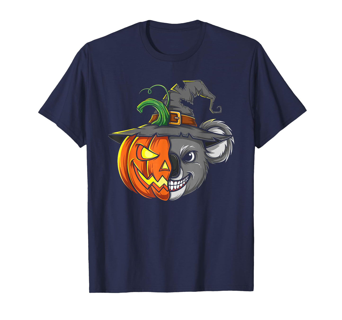 Koala Pumpkin Jack O Lantern Halloween Kids Mens Womens T-Shirt
