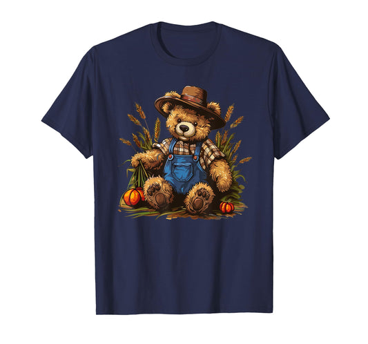 Pumpkin Harvest Time with this funny Teddy Bear Costume T-Shirt