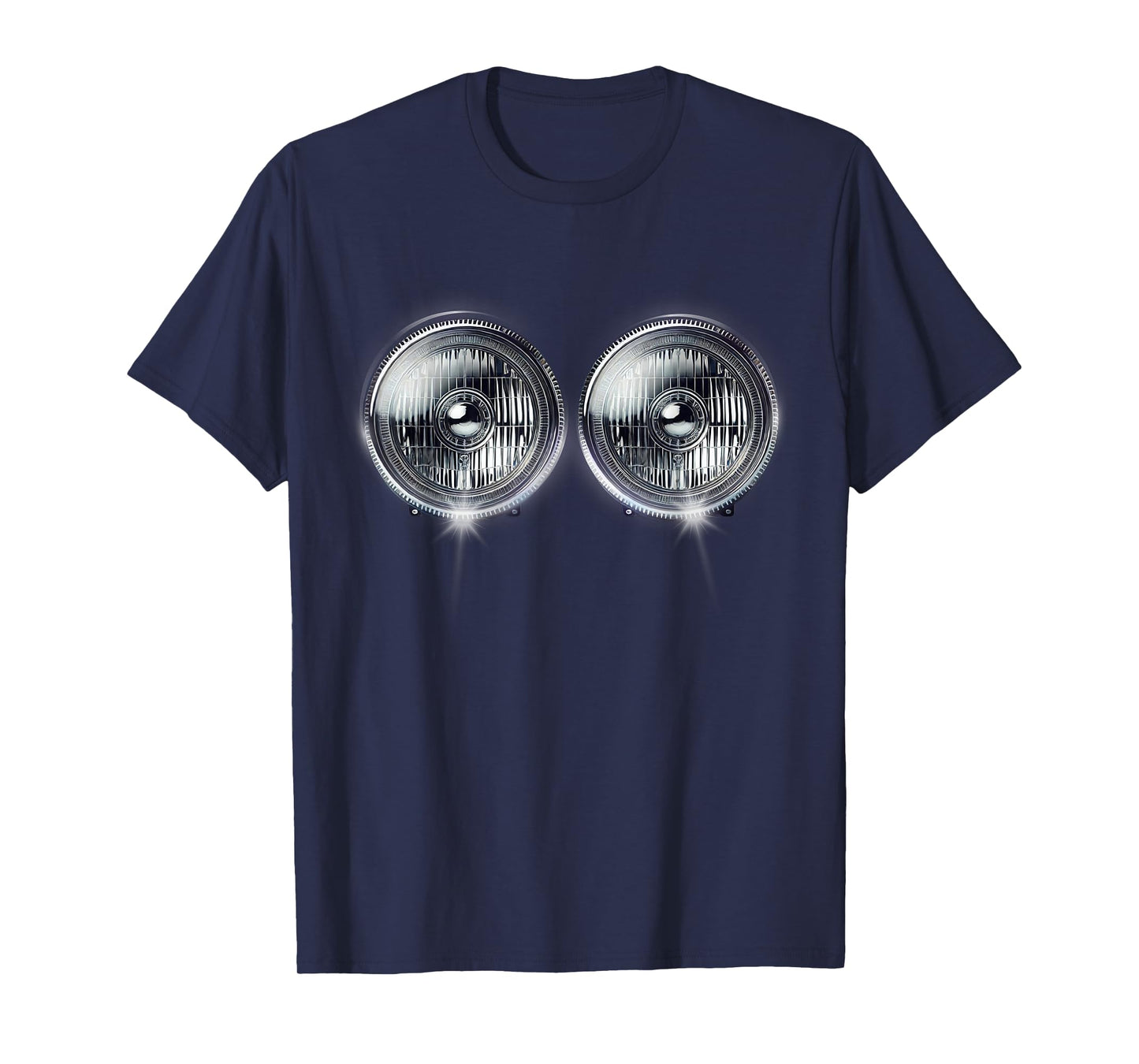 Headlights Funny Costume Tee Halloween T-Shirt