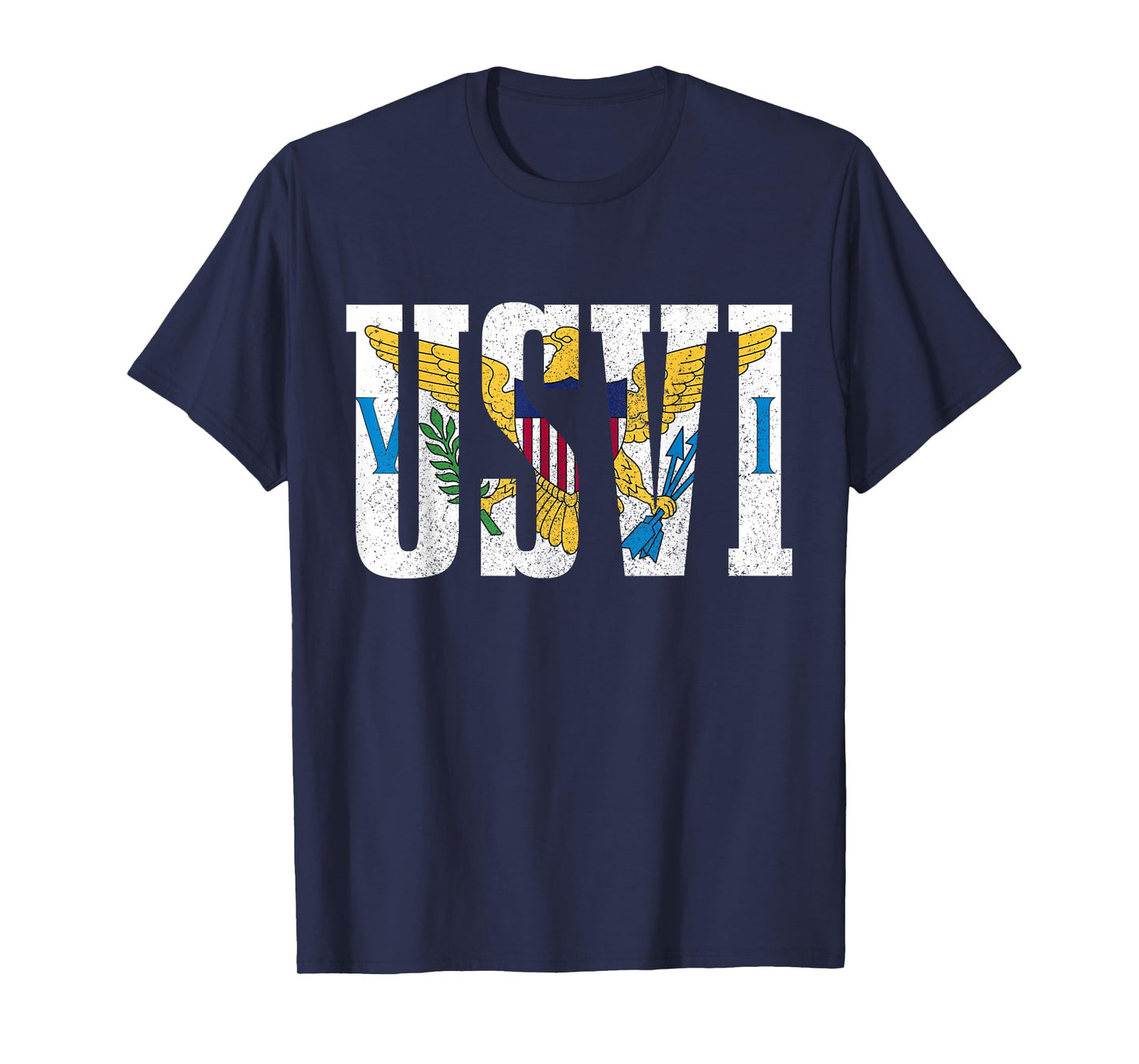 US Virgin Islands USVI Flag Pride Souvenir T-Shirt