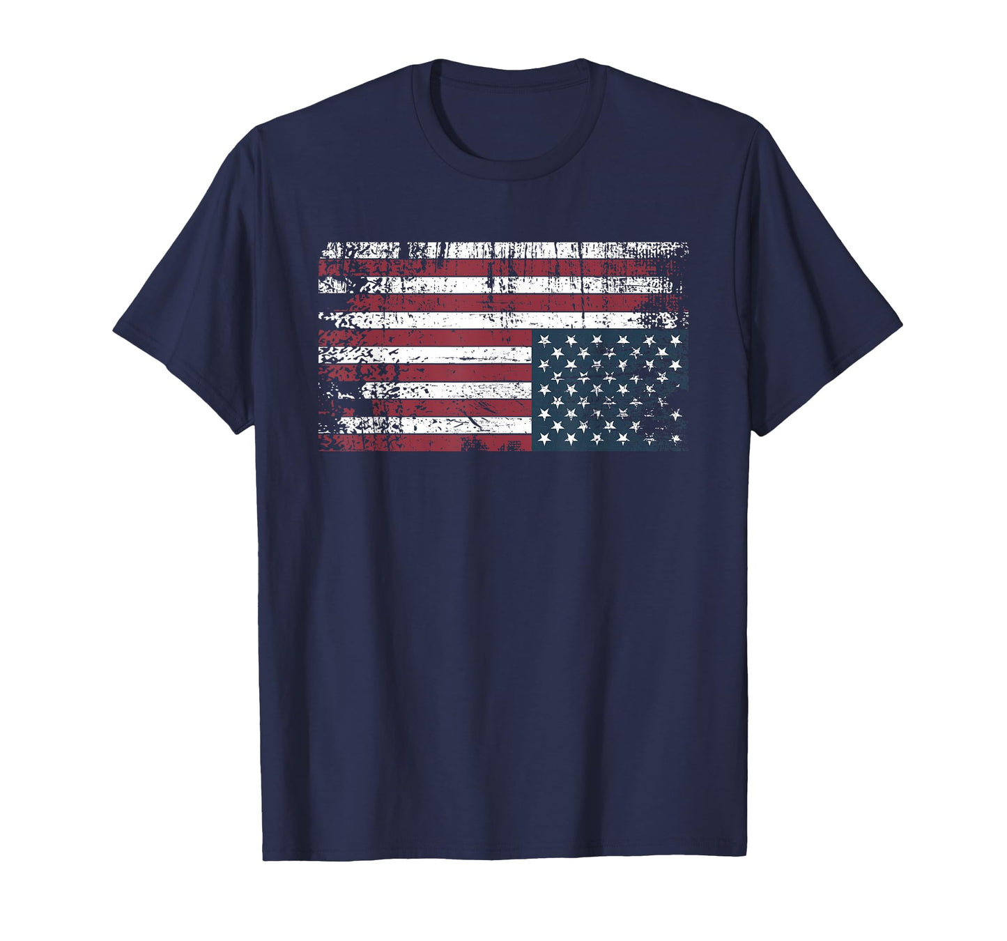 Upside down American flag, vintage upside down USA flag T-Shirt