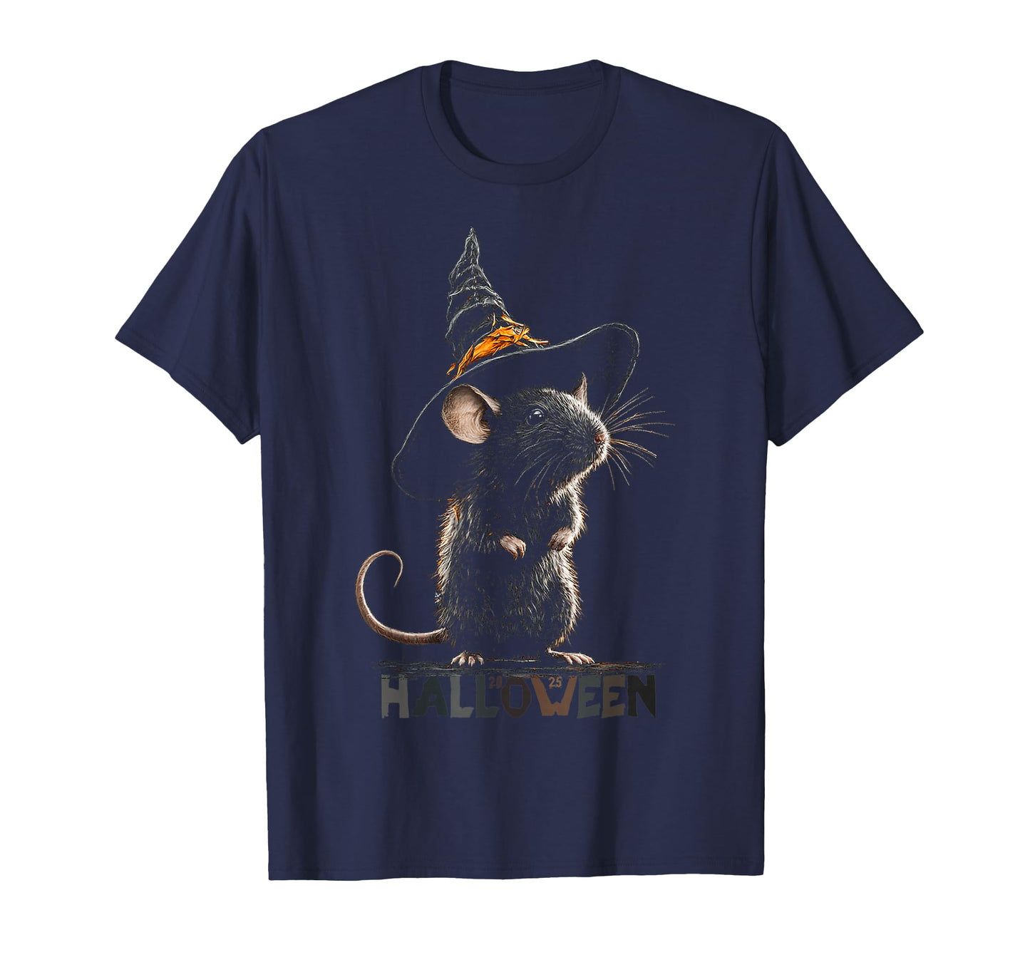 Halloween 2025 Mouse Witch Animal Costume Fun T-Shirt