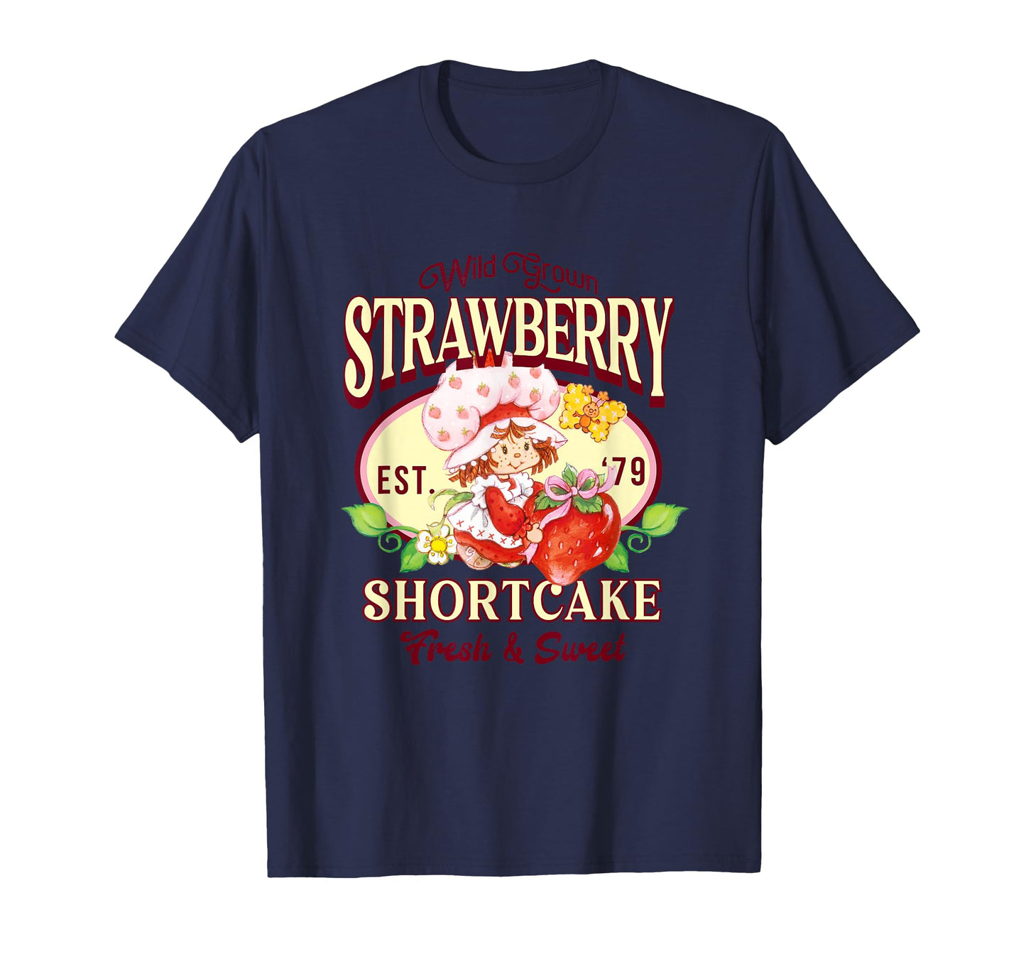 Strawberry Shortcake Vintage Wild Grown '79 Poster T-Shirt