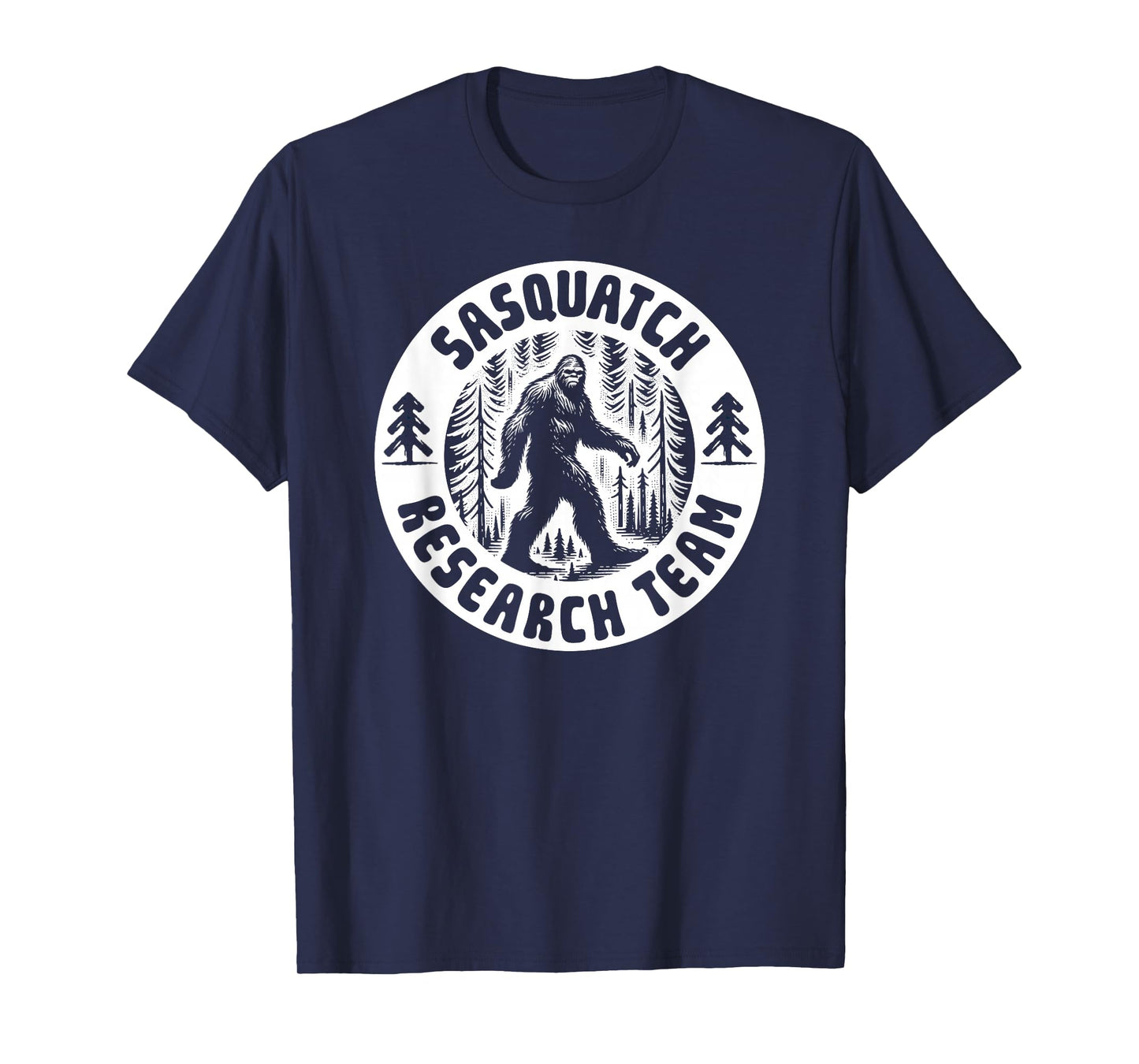 Sasquatch Research Team - Bigfoot Forest Walk T-Shirt