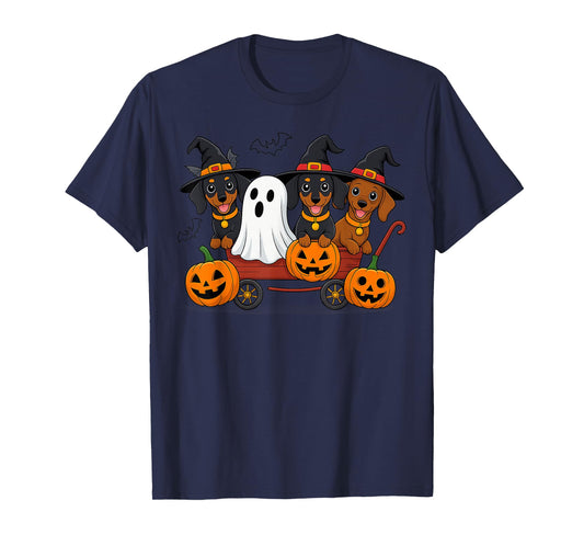 Dachshund Happy Halloweiner Halloween Dogs T-Shirt
