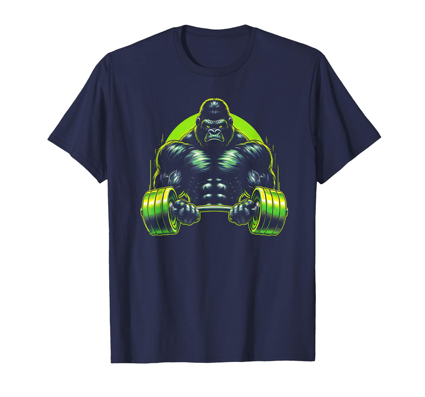 Gorilla Monkey Gym Wear Bodybuilding Workout Motivation T-Shirt
