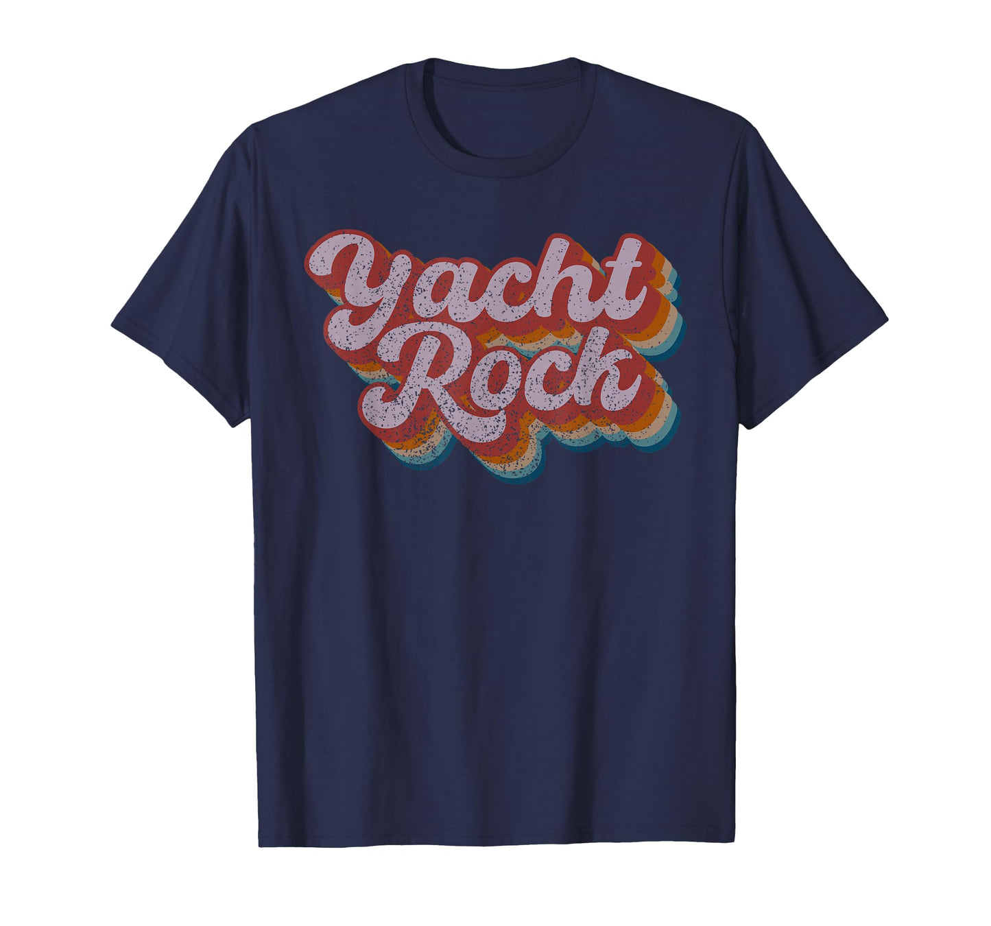 Vintage Fancy Fade Yacht Rock Tee Party Boat Pop Music Lover T-Shirt
