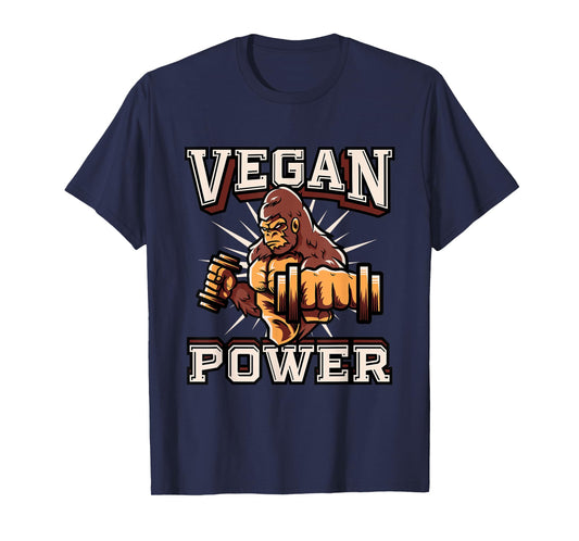 Vegan Power - Vegan & Vegetarian Workout T-Shirt