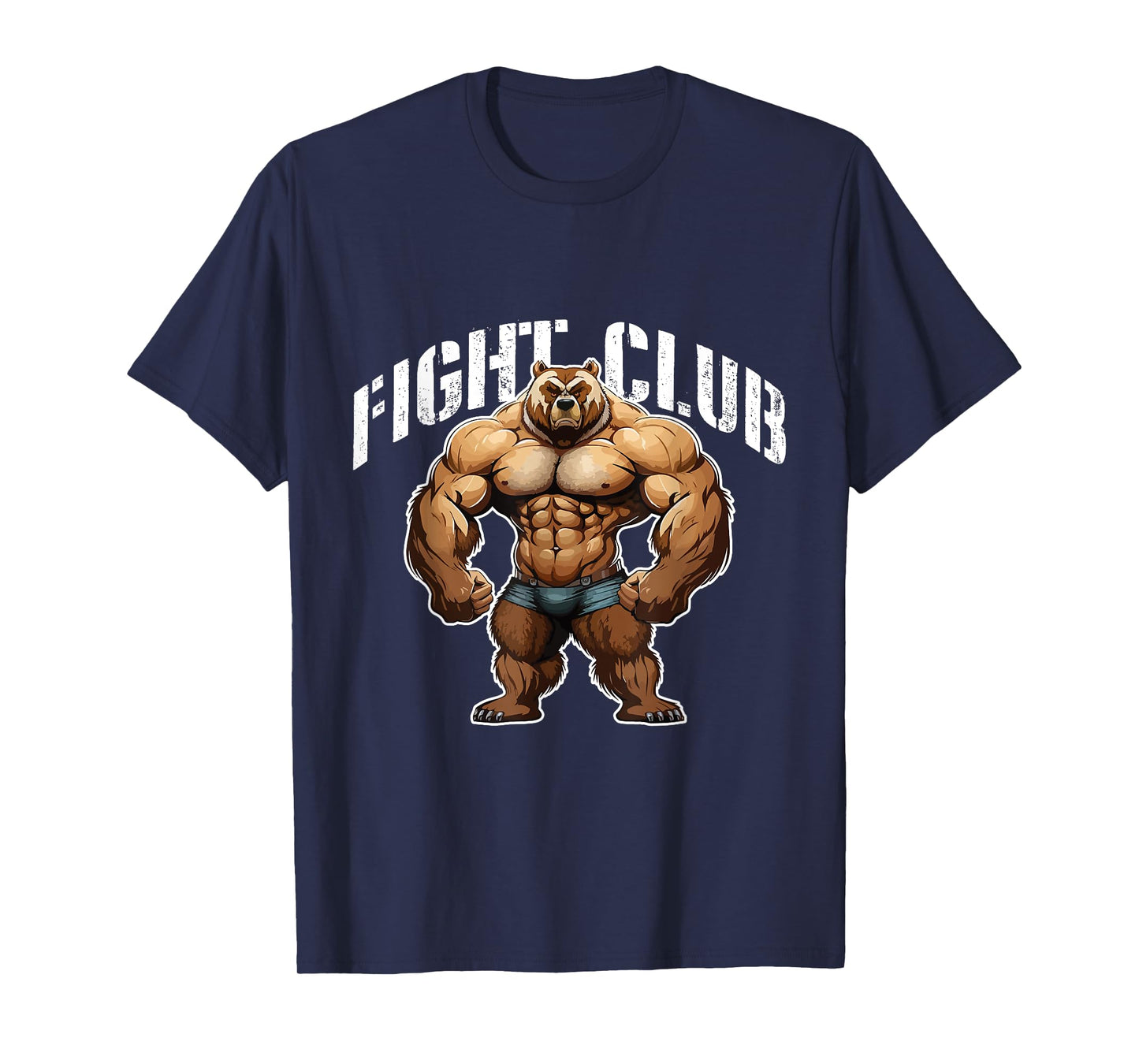 Bear Beast Muscles | Boxing Workout Gym MMA Fight Club T-Shirt