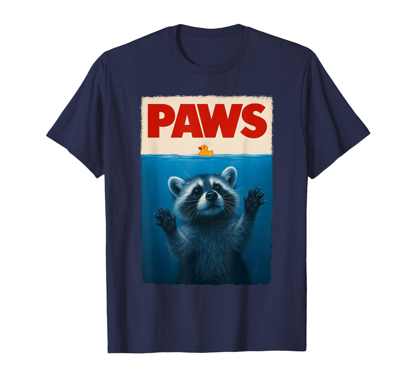 Cute Novelty Men Kids Women Funny Raccoon T-Shirt