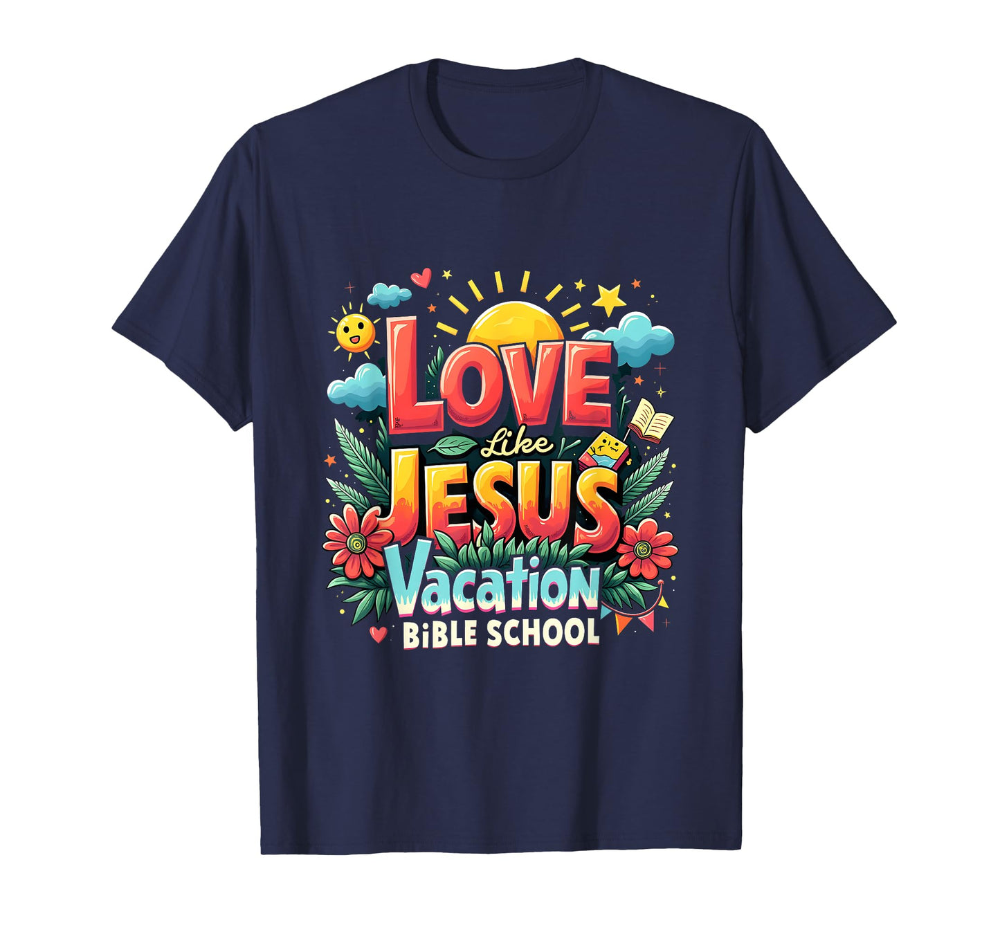 Love Like Jesus Vacation Bible School VBS 2025 Christian T-Shirt