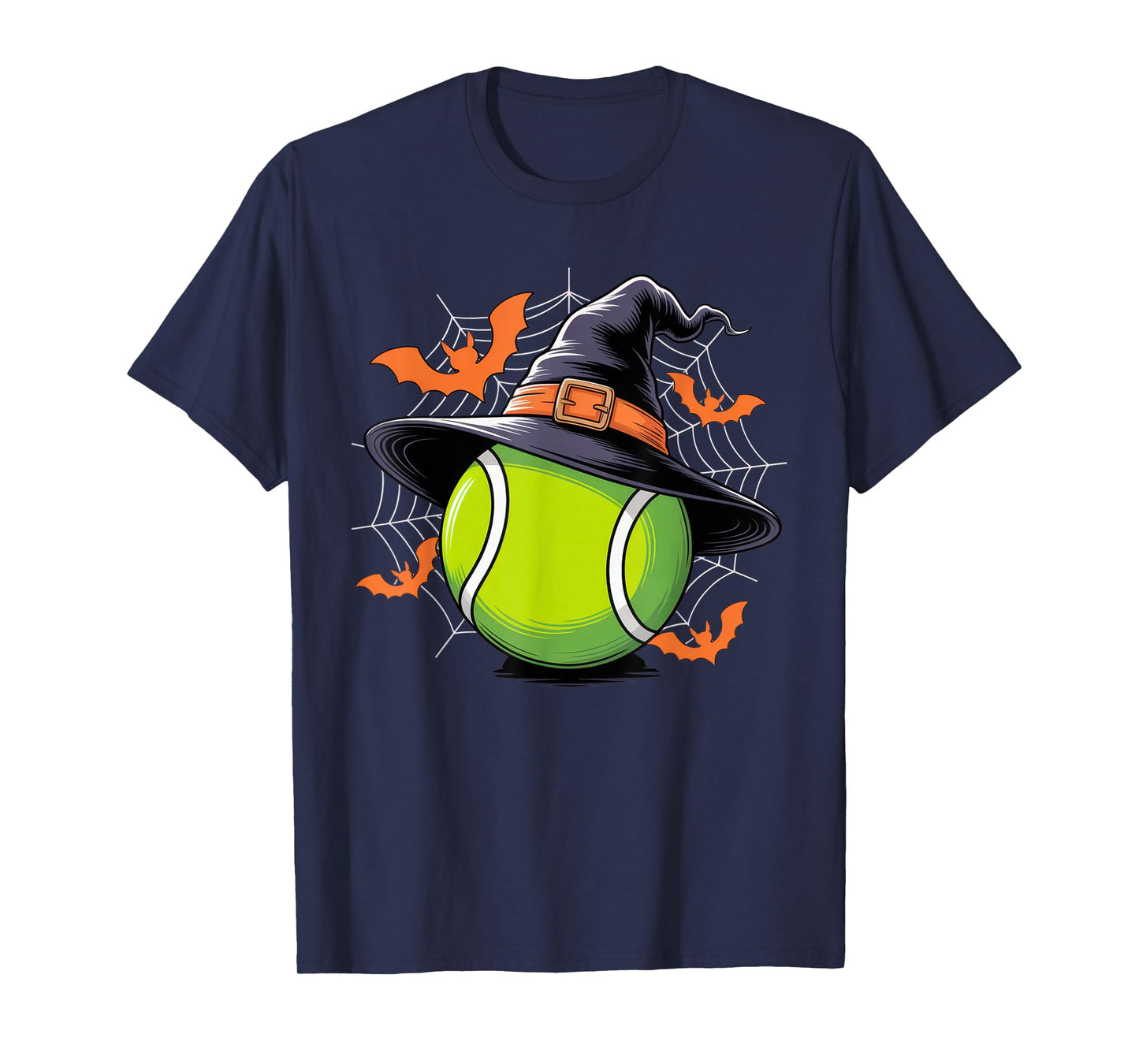 Witchy Tennis Lover Halloween Fun for Players and Fans T-Shirt
