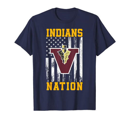 Vidalia Indians Logo Nation HS T-Shirt