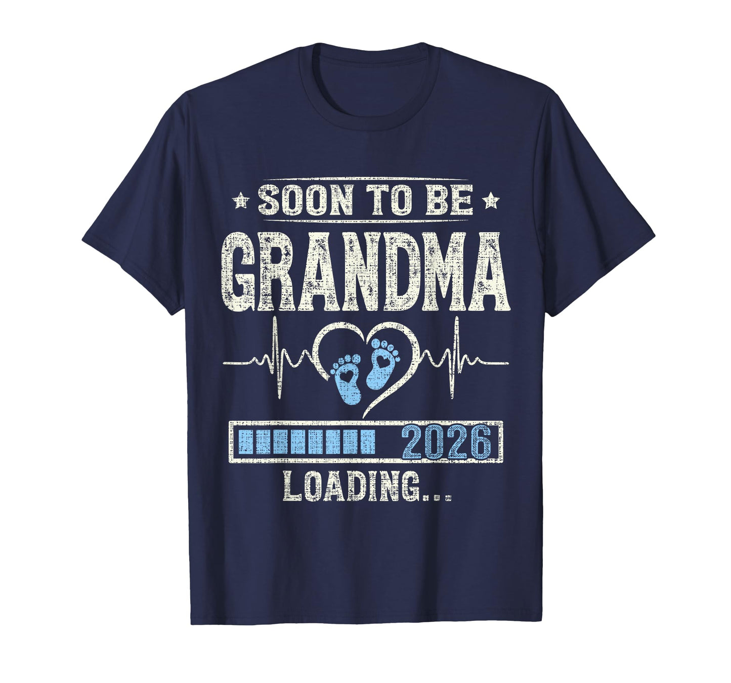 Soon to Be Grandma 2026 Expecting Baby Promoted Grandmother T-Shirt