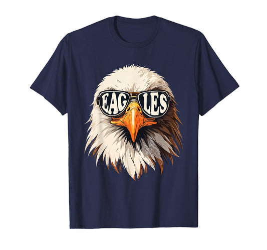 Eagle With Sunglasses Men Women Kids Classic T-Shirt