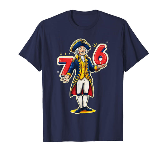 6-7 7-6 George Washington Shirt Six Seven American Design T-Shirt