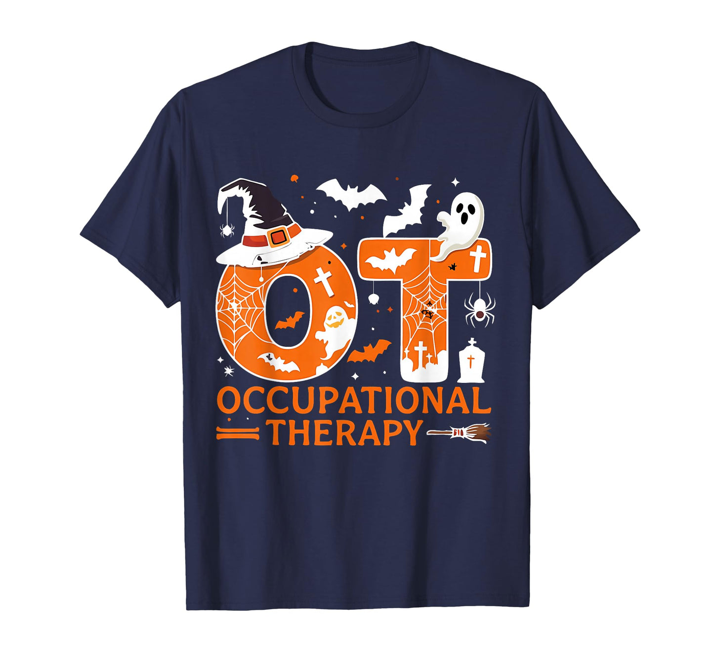 Halloween OT Occupational Therapy Special Education Teacher T-Shirt