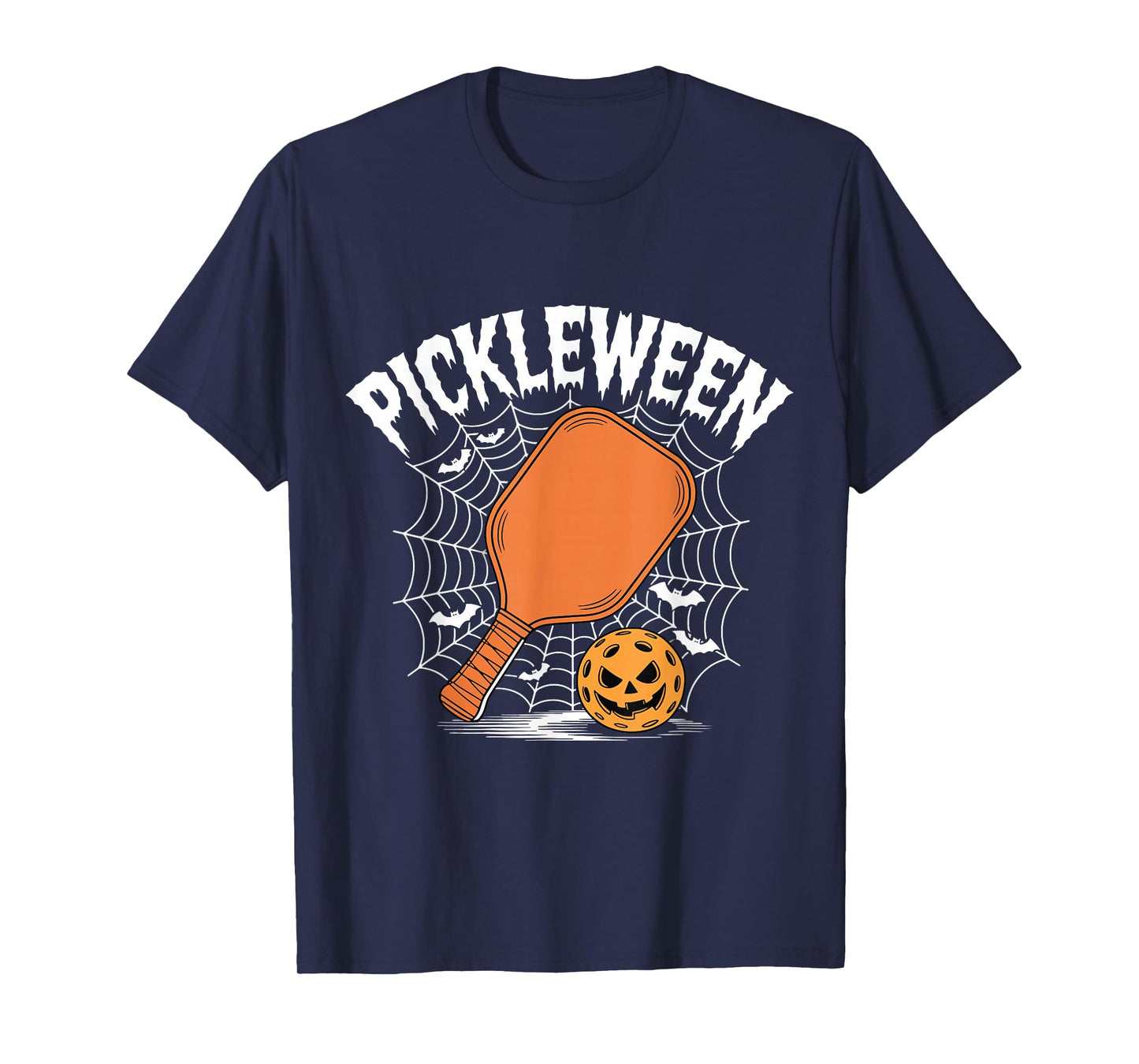 Pickleween Pickleball Halloween Funny Love Pickleball T-Shirt