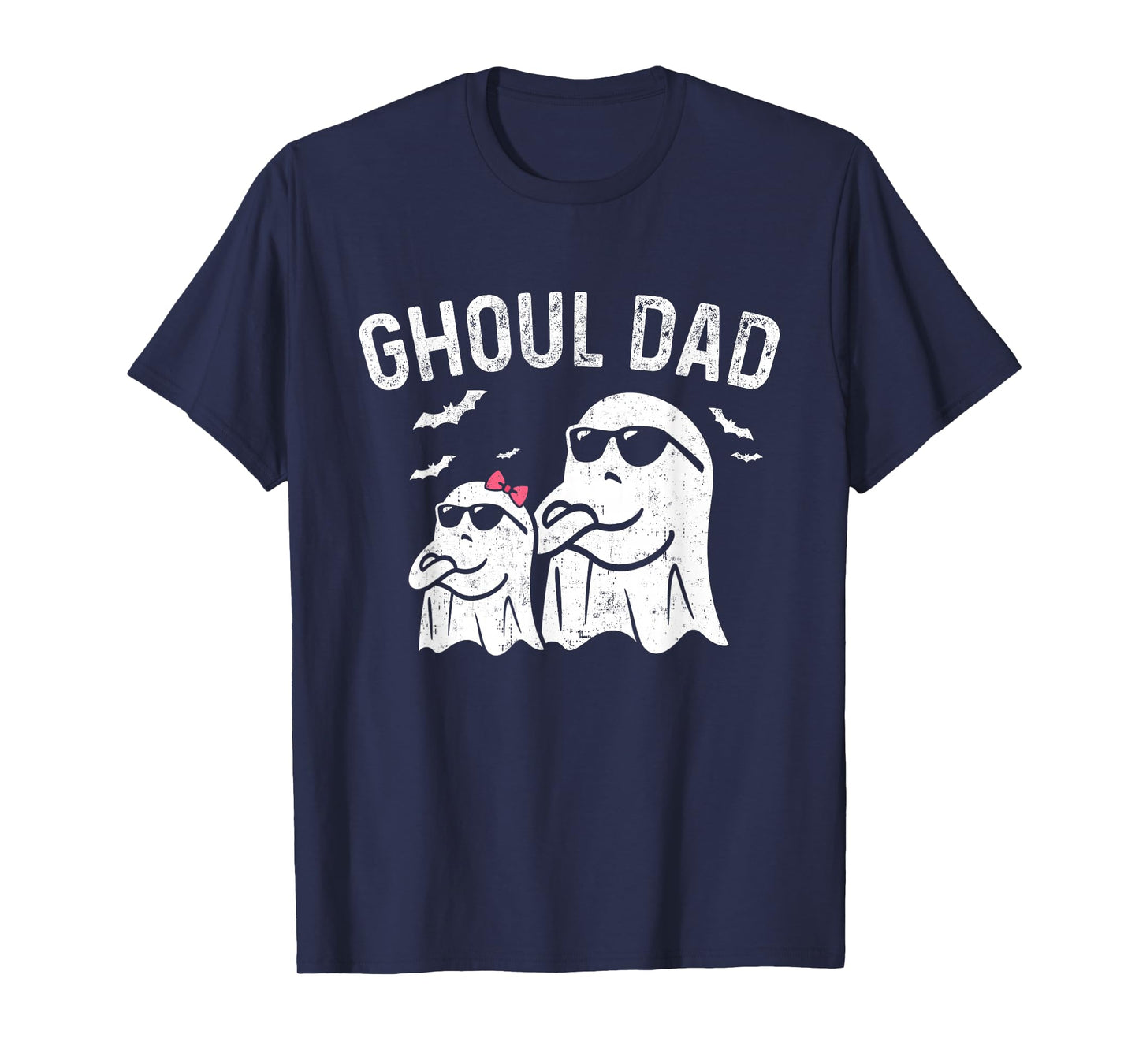 Ghoul Dad Vintage Daddy Ghost Funny Halloween T-Shirt