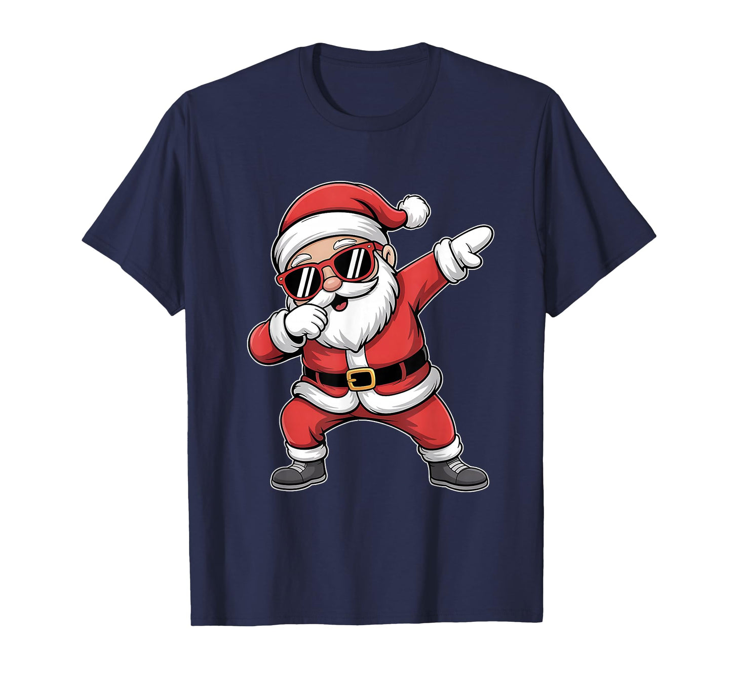 Christmas Boys Dabbing Santa Claus Girls Funny Xmas Dab T-Shirt