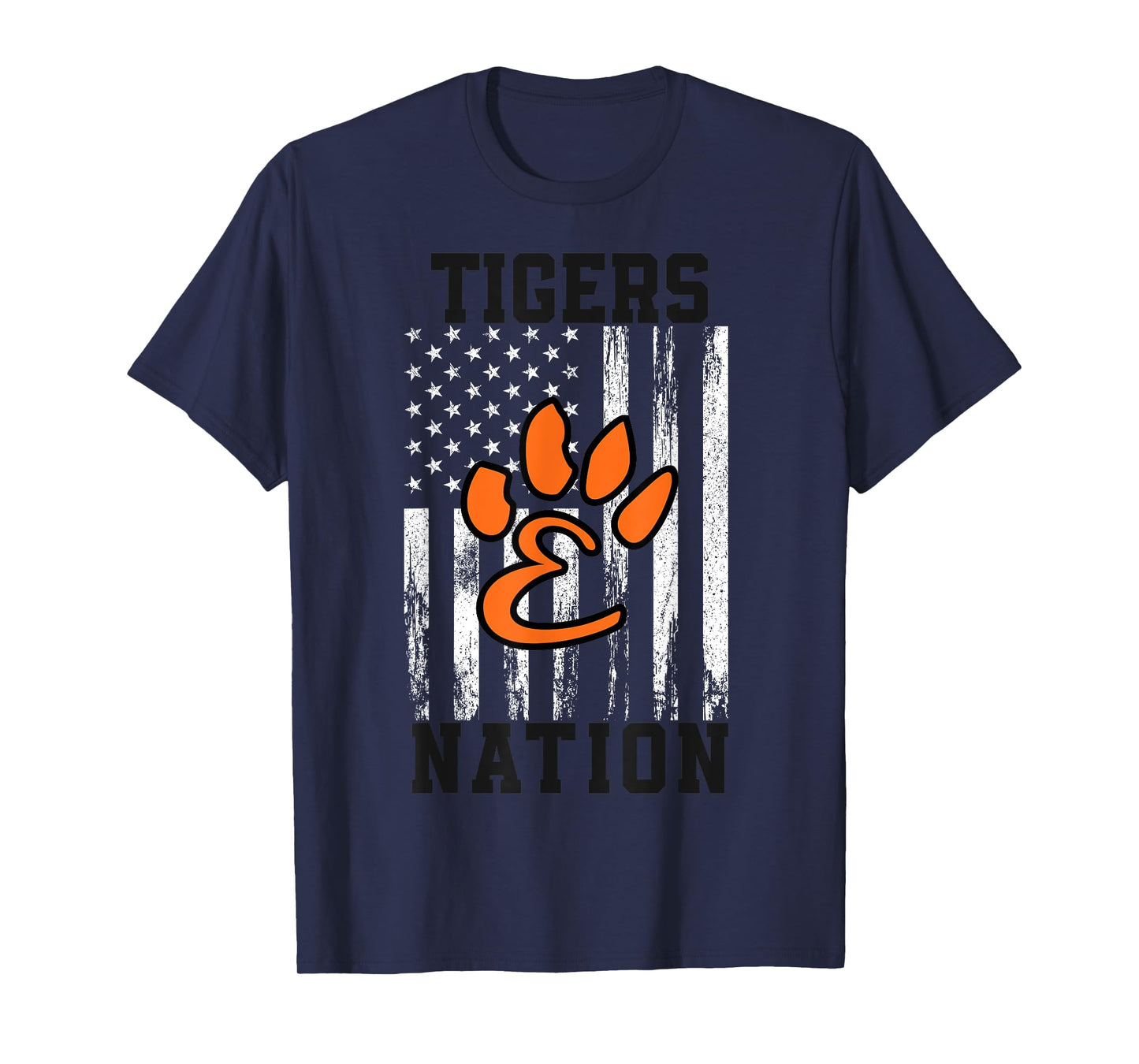 Edwardsville Tigers Logo Nation HS T-Shirt