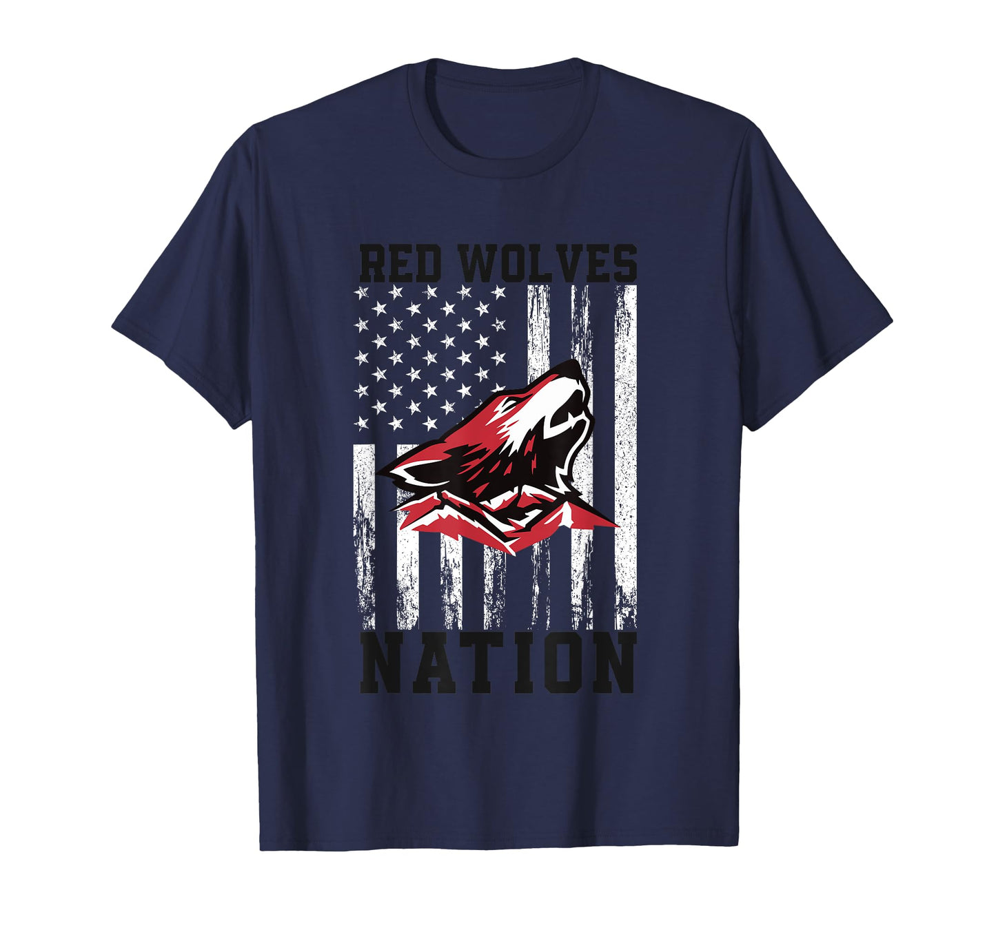 Loveland Red Wolves Logo Nation HS T-Shirt