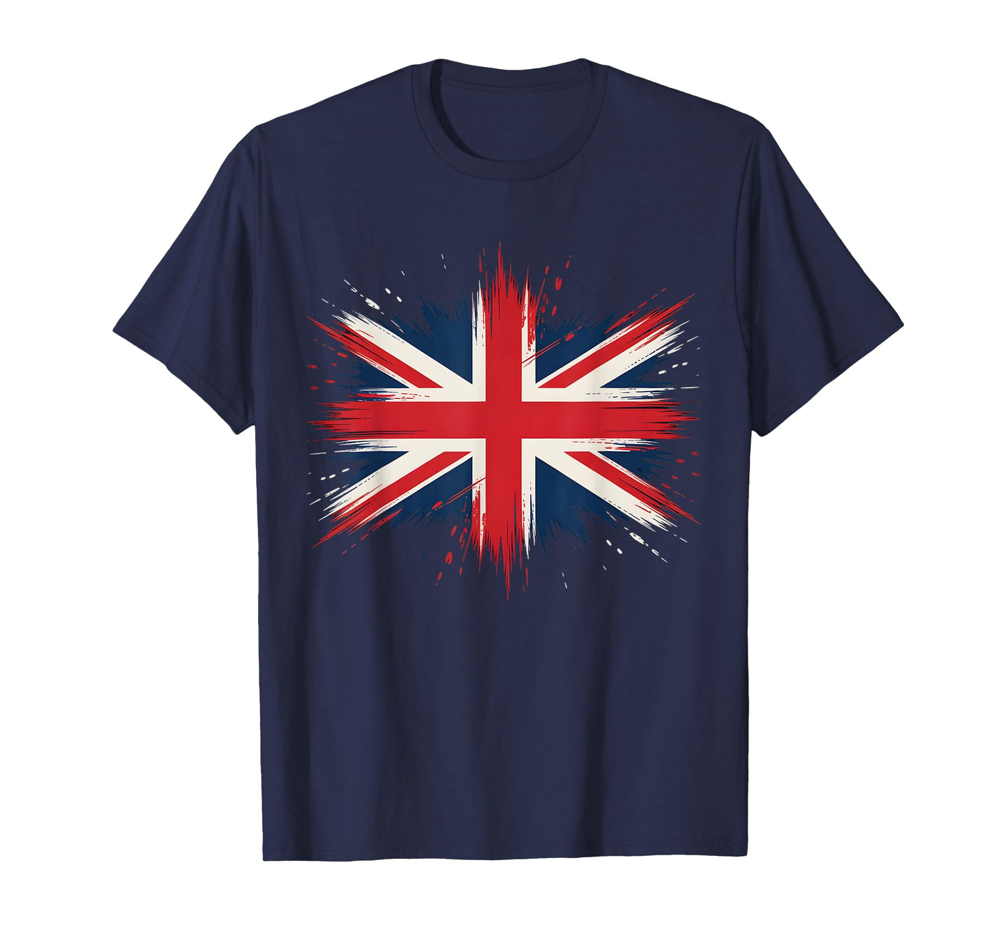 Union Jack Vintage UK Flag British Kids Boys Girls Women Men T-Shirt