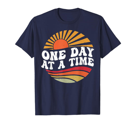 One Day At A Time Retro Vintage T-Shirt
