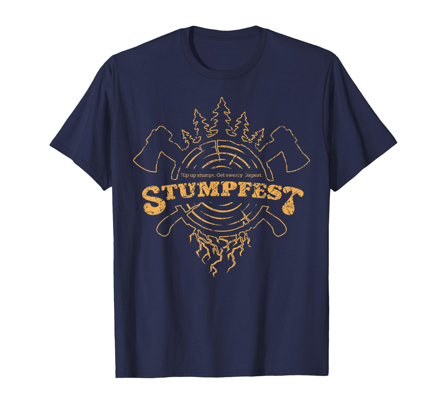 Retro Vintage Stumpfest Brisbane Gift For Men Women T-Shirt