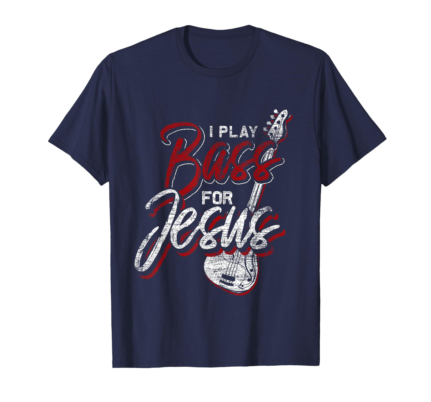 Jesus Bassist Christian Bass Player Bass Guitar T-Shirt