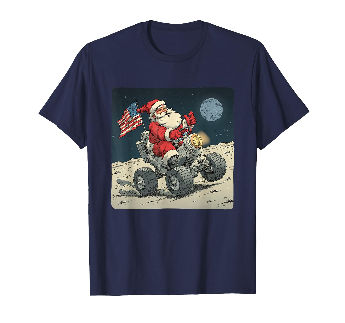 Awesome Moon Christmas Party Costume for Space Lovers T-Shirt