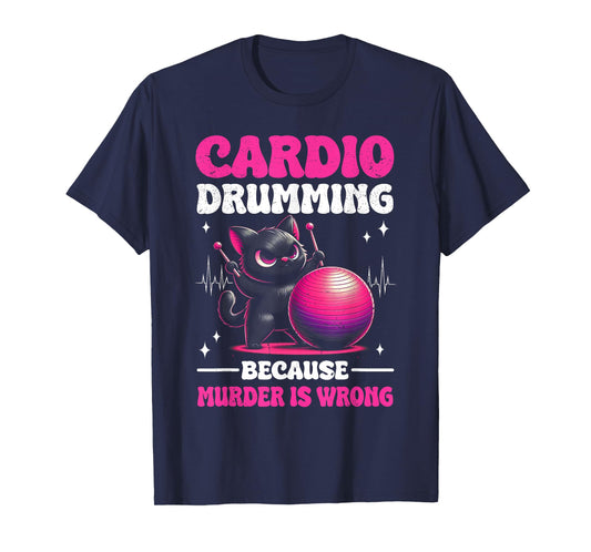 Drumming fitness Cardio drumming women T-Shirt