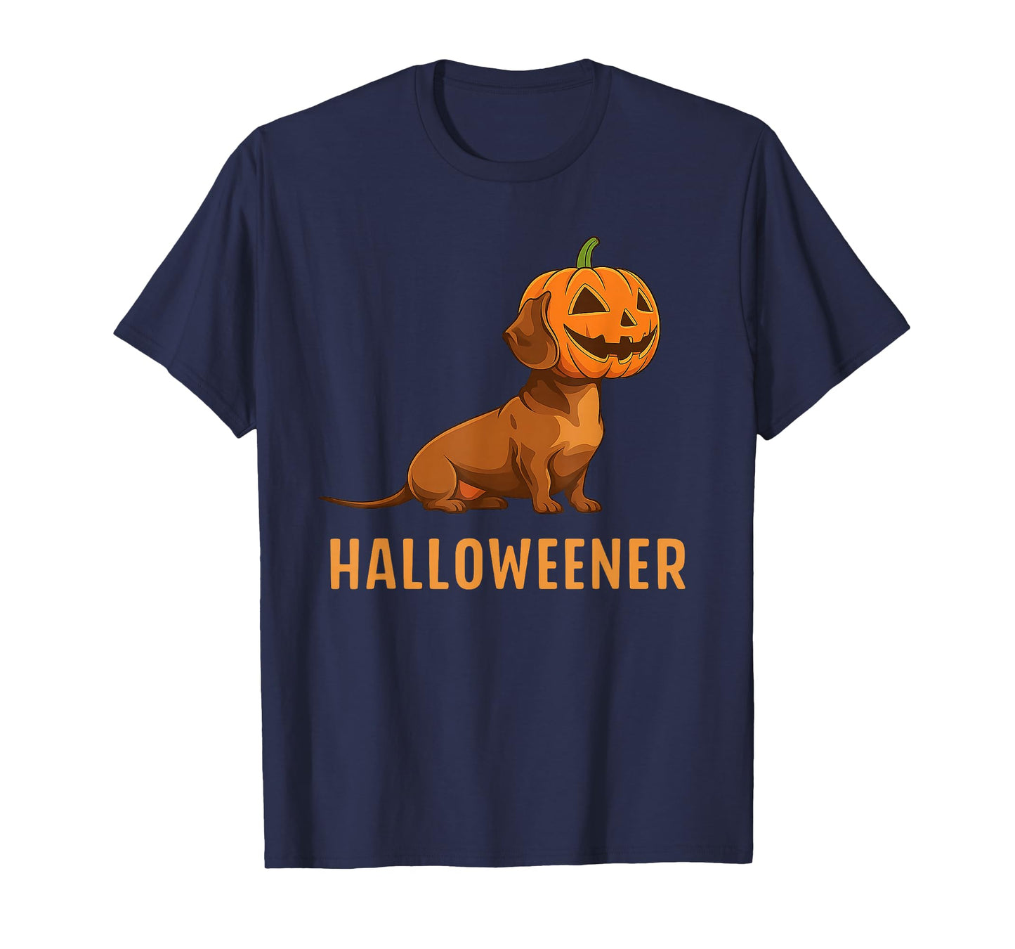 Happy Halloweenie Ghost Dachshund Halloween Lover T-Shirt