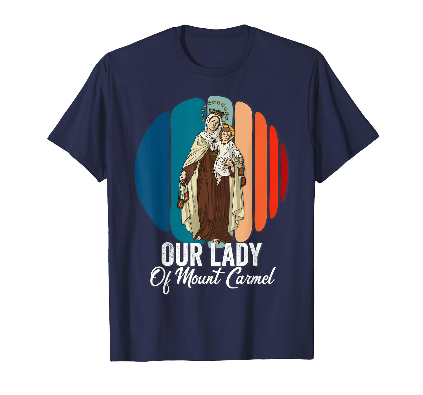 Our Lady of Mount Carmel Marian Catholic T-Shirt