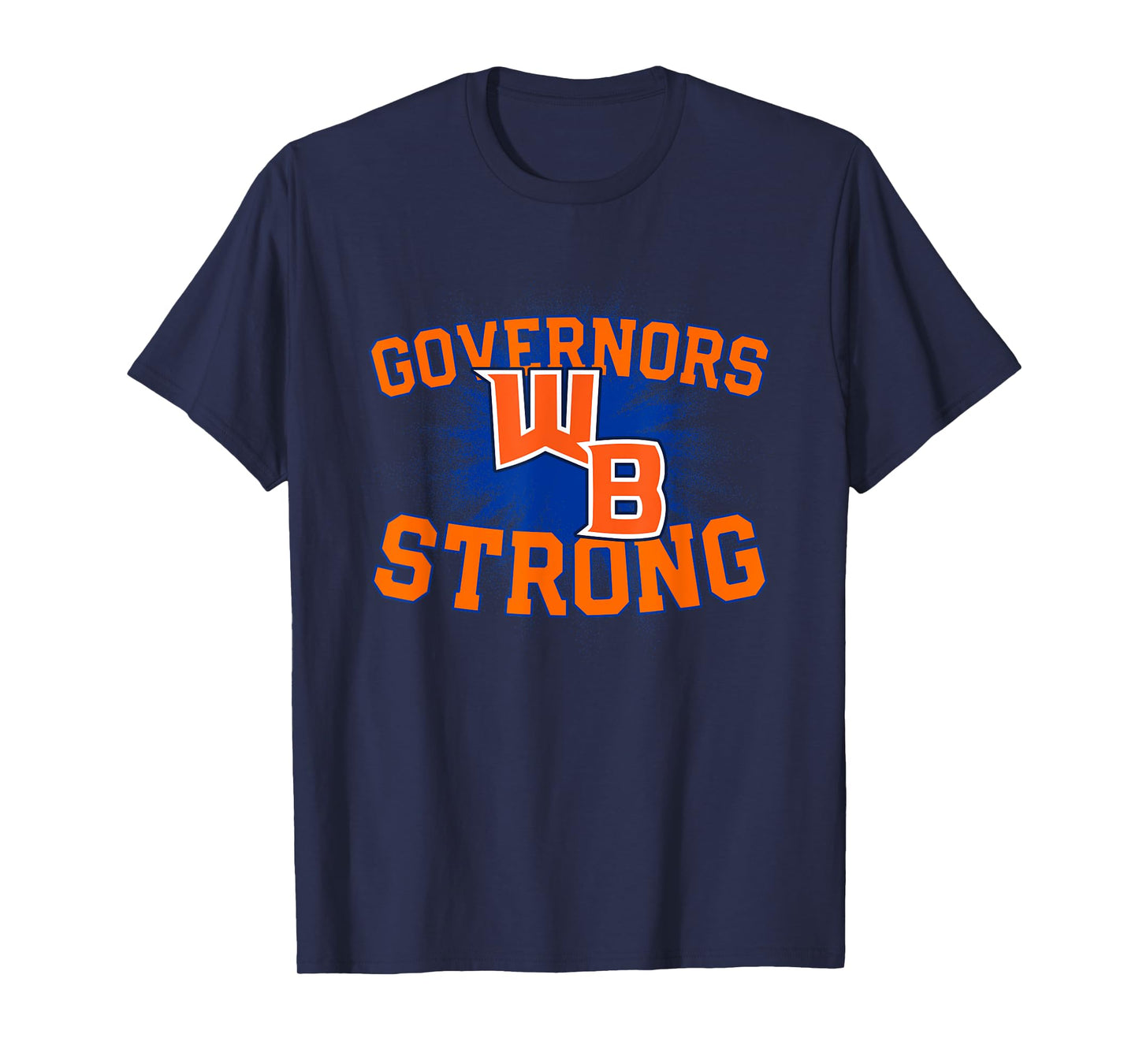 William Blount Governors Logo Strong Flag HS T-Shirt