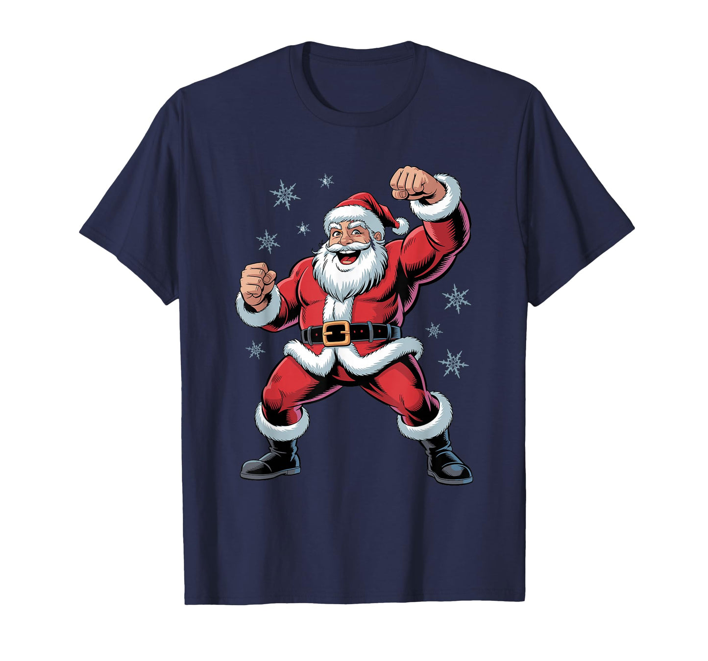Santa Dancing Funny Dancer Holiday Christmas Xmas Pajama T-Shirt