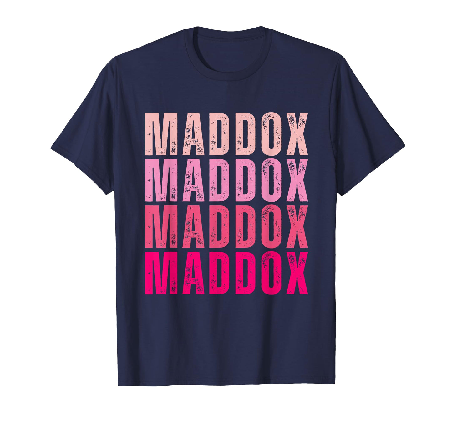 Personalized Name Maddox I Love Maddox Vintage T-Shirt