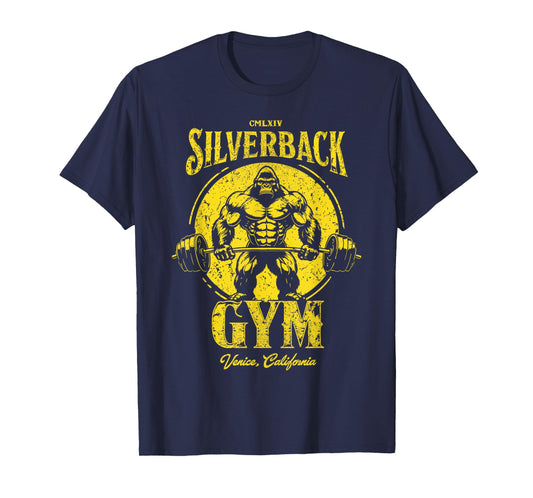 96.4% Silverback Gym apparel, body building, Strongman, GYM T-Shirt