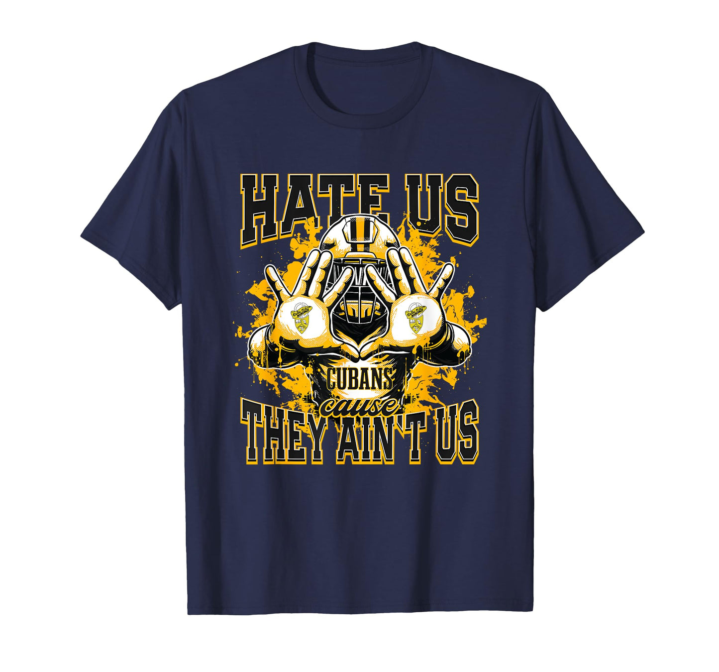 Cuba City Cubans Logo Hate Us Cause They Ain't HS T-Shirt